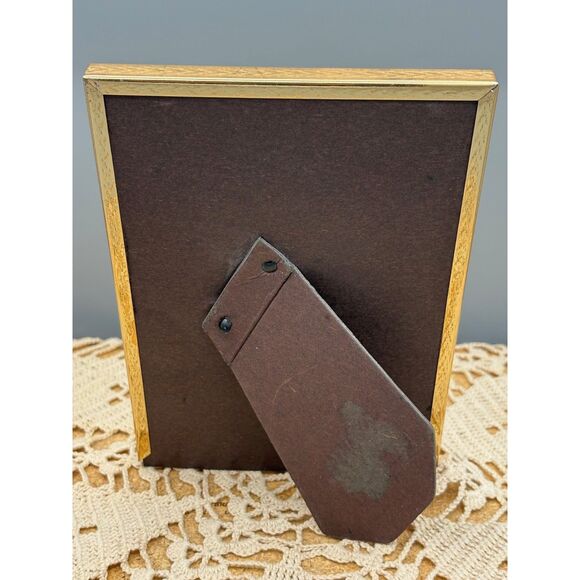 Vintage Wallace Tripp Rabbit Tiger Costume Print Card Framed 1974 Picture - Picture 2 of 5